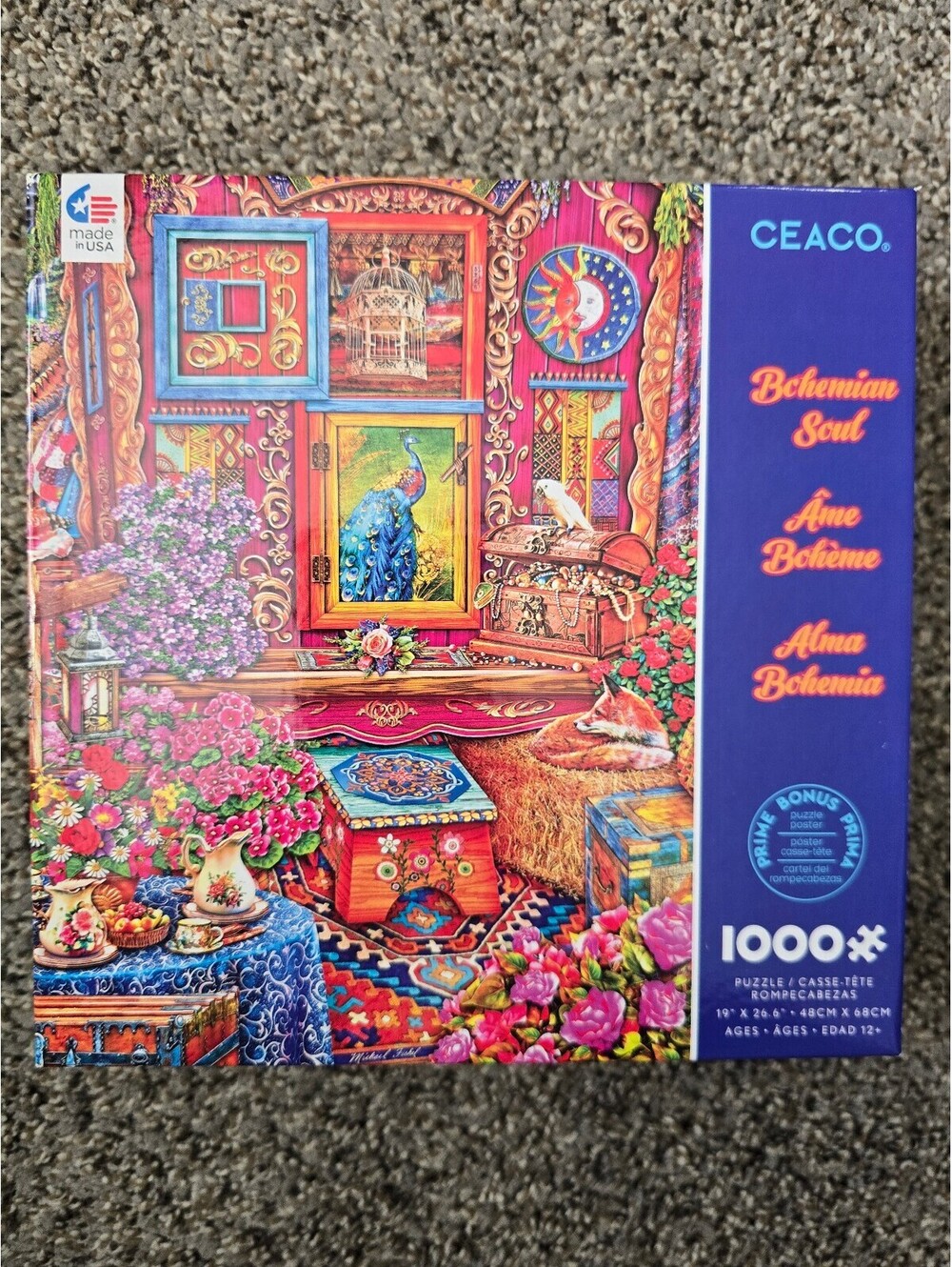 CEACO Bohemian Soul 1000 Piece Jigsaw Puzzle by Michael Fishel